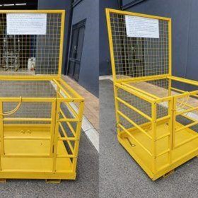 Buy Your Compliant Forklift Man Cage Today – Safe Elevated Access