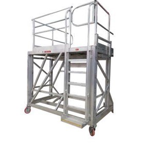 Mobile Access Platform | Front of LRV Adjustable Height Access 