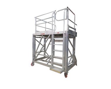 Mobile Access Platform | Front of LRV Adjustable Height Access 