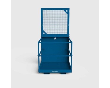 Conquip - Forklift Attachments | Forklift Access Cage