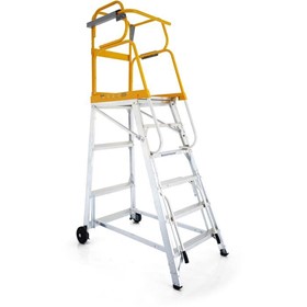 Mobile Platform Ladder - Tracker Pro