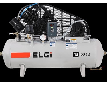 ELGi - 3-40 HP Single & Two Stage Belt Drive Reciprocating Compressor 