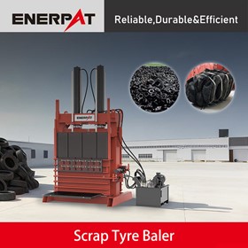 Scrap Tyre Baler Machine
