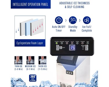 Aus Kitchen Pro - Stainless Steel Ice Cube Maker