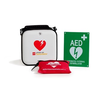 Lifepak - CR2 Essential Semi Automatic AED Compact 2 Defibrillator Bundle