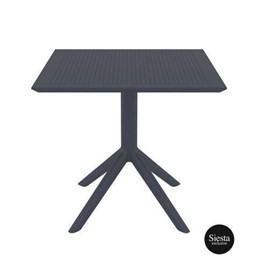 Sky Table 70sq. by Siesta - Anthracite
