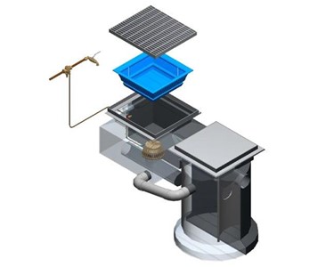 Water Diversion System | keySellingPoint: Fully automated stormwater and trade waste diversion for washdown compliance without manual intervention.