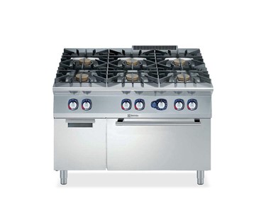 Electrolux Professional - Gas Range with Gas Oven | 6 Burner 900XP 1200mm | E9GCGLTC1B