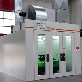 Automotive Spray Booth | Semi Downdraft