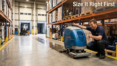 Walk-Behind Floor Scrubber Buying Guide Australia (2026): Sizing, Floor Types and Specification Checklist