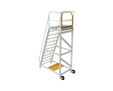 Steprite - Industrial Mobile Platform Ladder | 3000mm