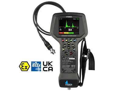 Cygnus Instruments - Cygnus 1 Ex - Intrinsically Safe Thickness Gauge
