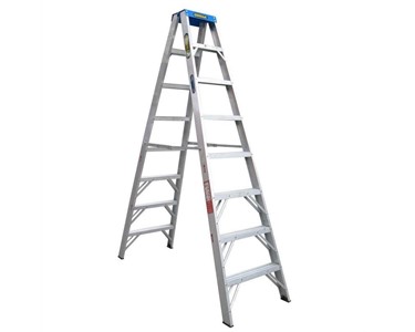 Gorilla - Aluminium Double Sided Step Ladder 120 kg 8ft 2.4m
