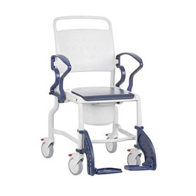 Mobile Shower Commode Chair - Grey | Bonn