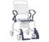Rebotec - Mobile Shower Commode Chair - Grey | Bonn