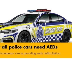 Why All Police Cars Need AEDs