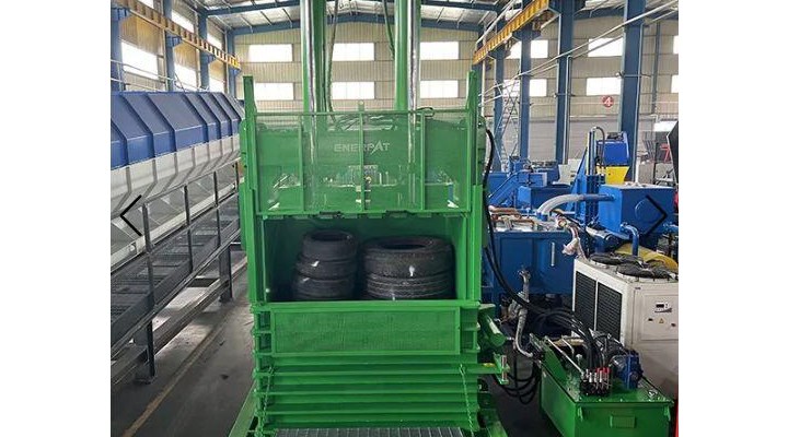 tire baler