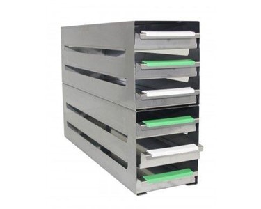 Bioline Global - Freezer Inventory Racking Systems