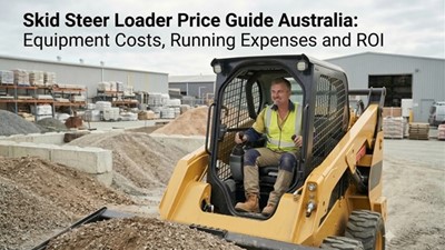 Skid Steer Loader Price Guide Australia: Equipment Costs, Running Expenses and ROI