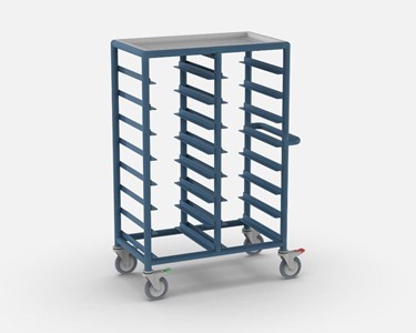 Polymedic - Meal Delivery Trolley | Double Bay 14 x Tray 