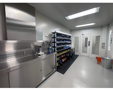 MN Spraybooths - Paint Mix Room