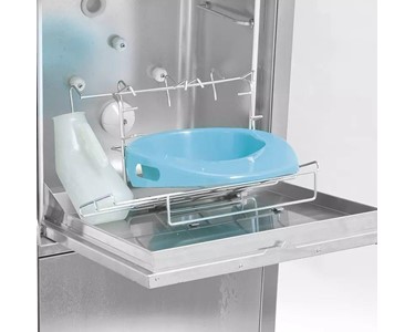 Rhima - Urine Bottle/Bedpan Washer Disinfector Non-touch Automatic Door | DVS+