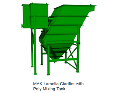 MAK Water | Inclined Plate Clarifier System | Lamella Clarifier