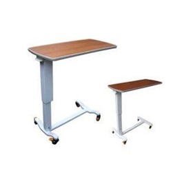 BDT001 Movable Adjustable Hospital Bedside Table Over Bed Table