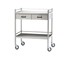 Resuscitation Trolley 800Wx500Dx900Hmm | Two Drawers Beside