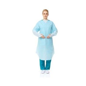 Impervious Hospital Gown (With Thumb Hook)