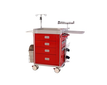 Select Patient Care - Emergency Resuscitation Cart | Emerge 4 Drawer - Package 2