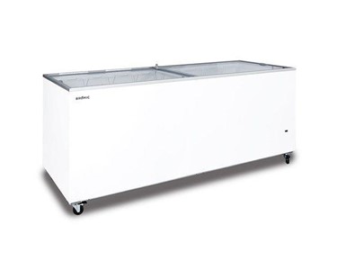 Bromic - Chest Glass Top Freezer White 670L | 3735305-NR