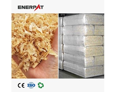 Enerpat - High-Density Automated Horizontal Bagging and Baling Press Machine