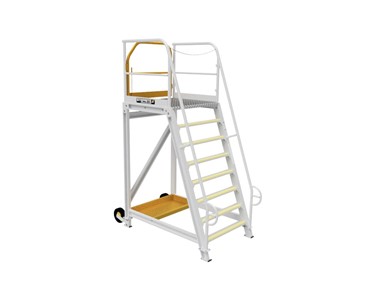 Steprite - Mobile Platform Ladder | 2000mm Industrial Grade