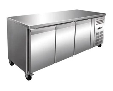 Bench Top Stainless Steel Freezer - Triple Door