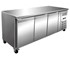 Bench Top Stainless Steel Freezer - Triple Door