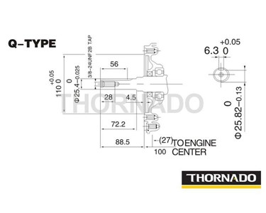 Thornado Stationary Petrol Engines | 13HP Recoil Start