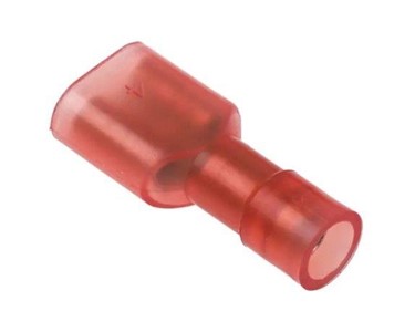 RS PRO - Red Shroud Receptacle 6.3wx0.8tmm