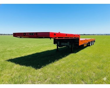 Tilt Slider Tri Axle Drop Deck Trailer