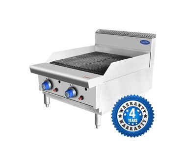 CookRite -  | Gas Benchtop | Chargrill 600mm – AT80G6C-C