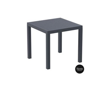 Siesta Spain - Ares 80 Table/ Ares Chair 4 Seat Package - Anthracite