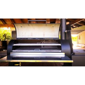 20" Offset BBQ Smoker and Fire Box Grill