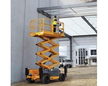 Haulotte - Diesel All Terrain Scissor Lift Compa | 450 kg-565 kg 
