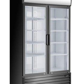 Dual Glass Door Bottom Mount Display Fridge 1000L |  P1000WB-A