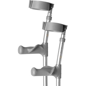 Max Mobility Alpha Aluminium Forearm Crutches