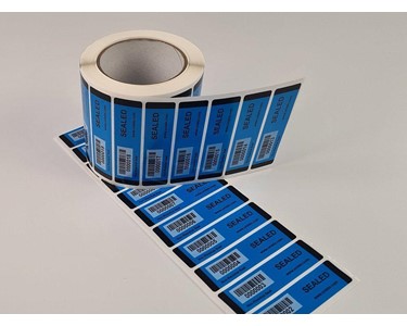 Unisto Non Residue - Tamper Evident Labels Roll Size: 1000 labels