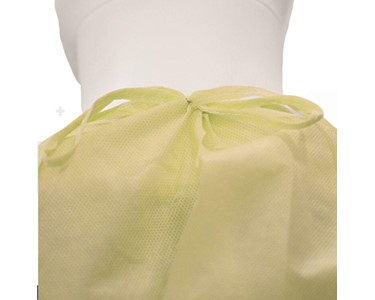Clearview Medical Australia -  SMS Isolation Gowns with Knitted Cuffs Yellow (Medium or Large)