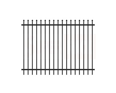 Security Fencing 1.8M High Steel Spear Top Panel
