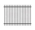 Security Fencing 1.8M High Steel Spear Top Panel