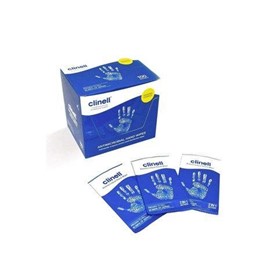 Antibacterial Hand Wipes 100 pcs - Blue Individually Packed